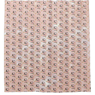 Buchstabe E Duschvorhang