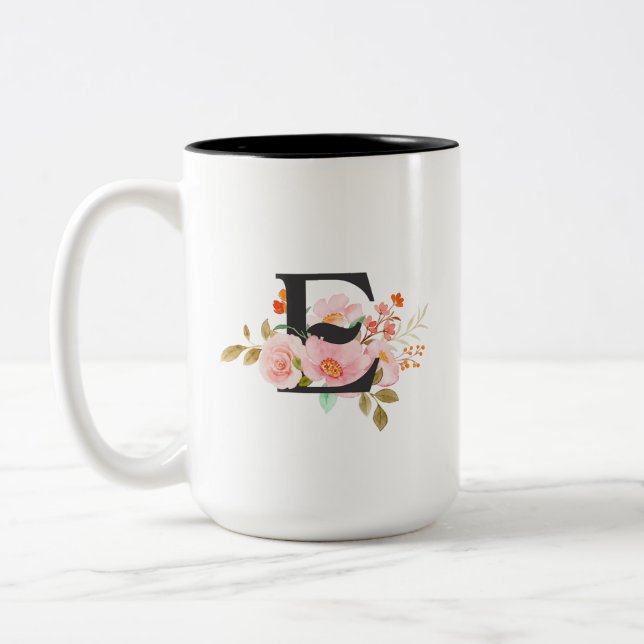 Buchstabe E Kaffeetasse (Links)