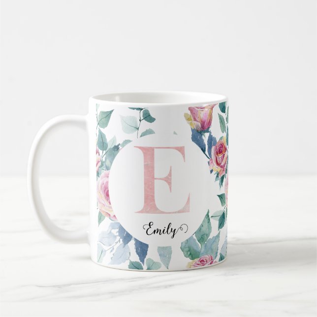 Buchstabe E Kaffeetasse (Links)