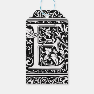 Buchstabe E Mittelalterliche Monogramm-Kunst Art N Geschenkanhänger