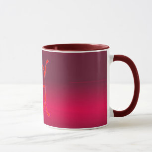 Buchstabe E Tasse