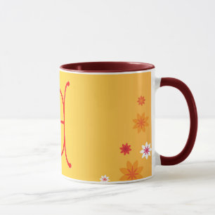 Buchstabe E Tasse