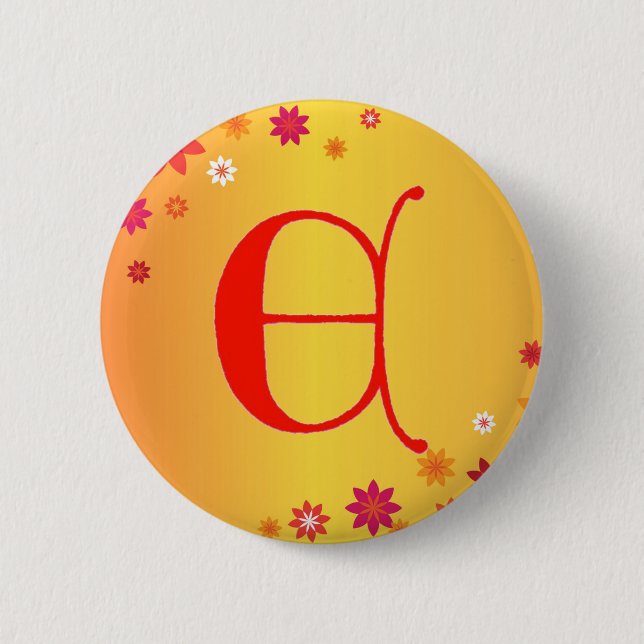 Buchstabe E-Taste Button (Vorderseite)