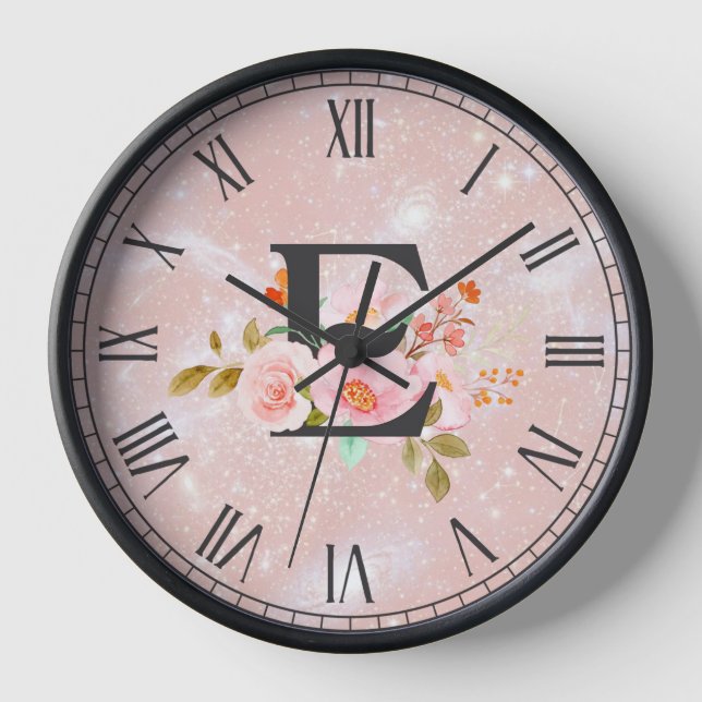 Buchstabe E Uhr (Vorderseite)