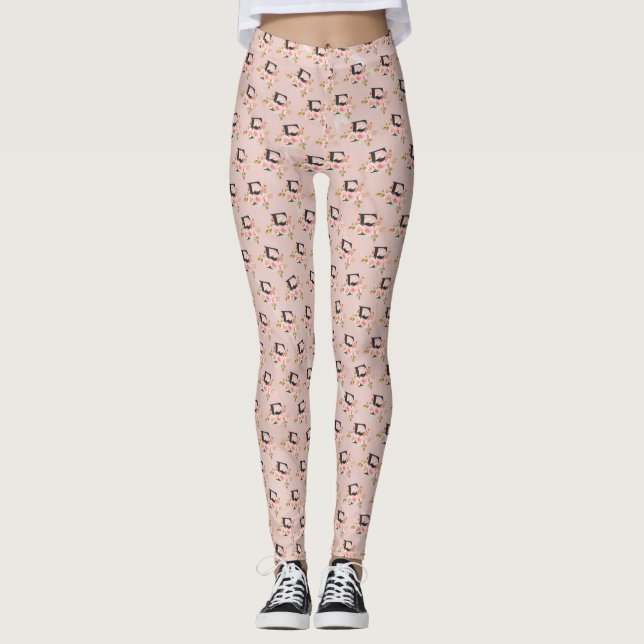 Buchstabe F Leggings (Vorderseite)