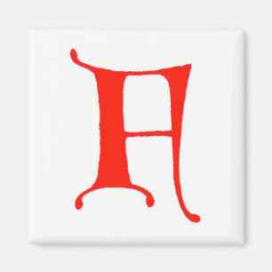 Buchstabe F Magnet