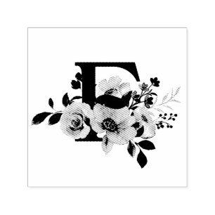 Buchstabe F Permastempel