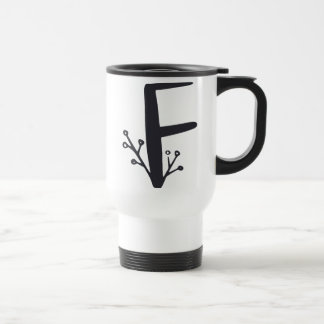 Buchstabe F Reisebecher