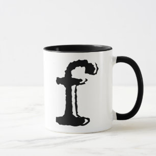 Buchstabe f tasse