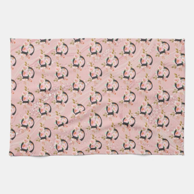 Buchstabe G Geschirrtuch (Horizontal)