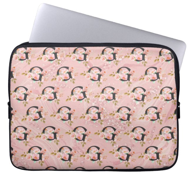 Buchstabe G Laptopschutzhülle (Vorderseite)