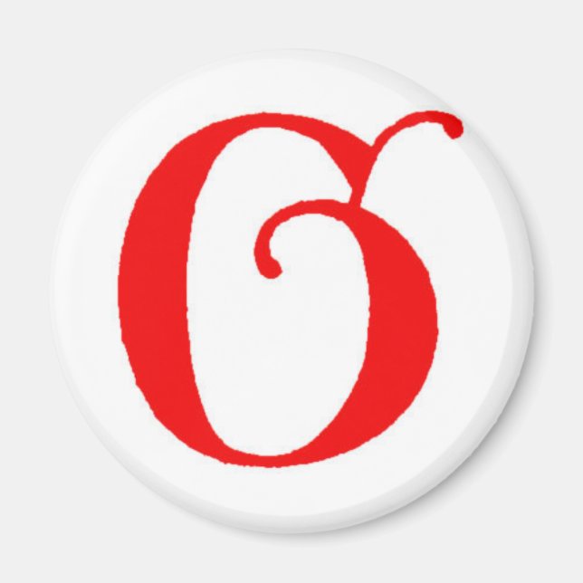 Buchstabe G Magnet (Vorne)