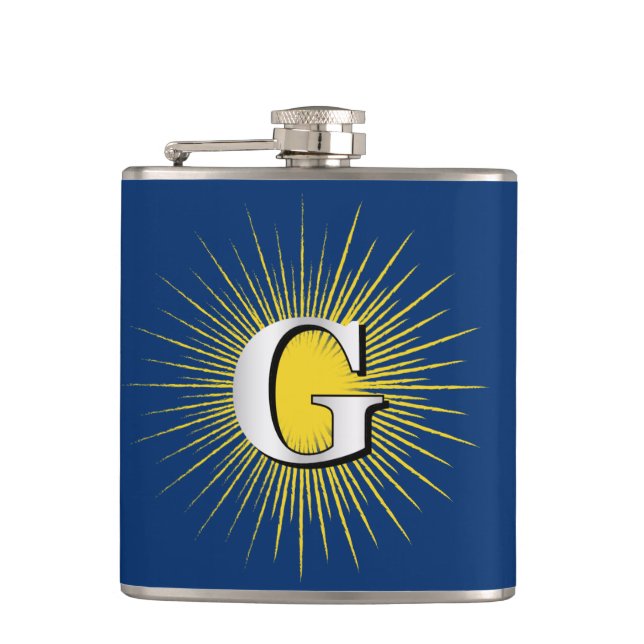 Buchstabe G - Mauritisches Symbol Flachmann (Vorderseite)
