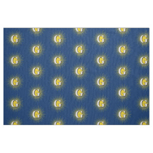 Buchstabe G - Mauritisches Symbol Stoff