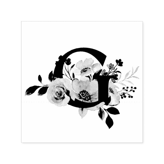Buchstabe G Permastempel (Design)