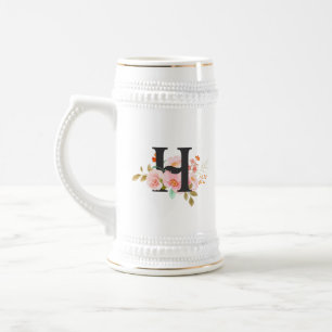 Buchstabe H Bierglas
