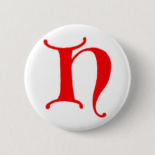 Buchstabe H Button