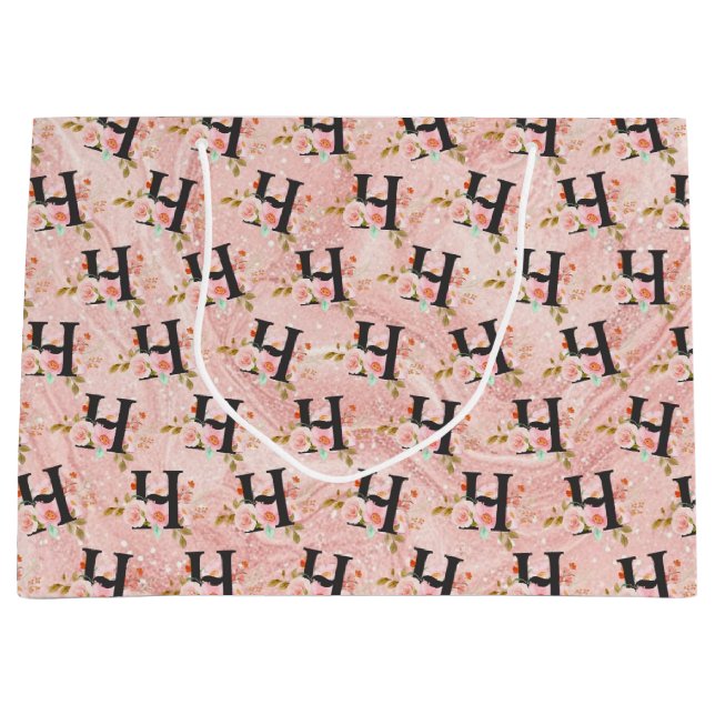 Buchstabe H Große Geschenktüte (Vorderseite)