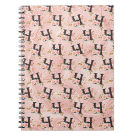 Buchstabe H Notizblock