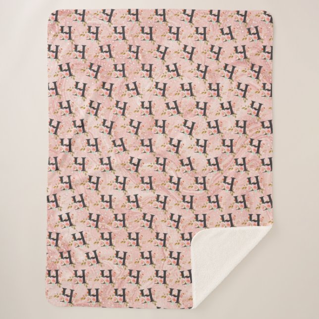 Buchstabe H Sherpadecke (Vorderseite)