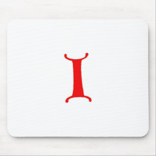 Buchstabe I Mousepad