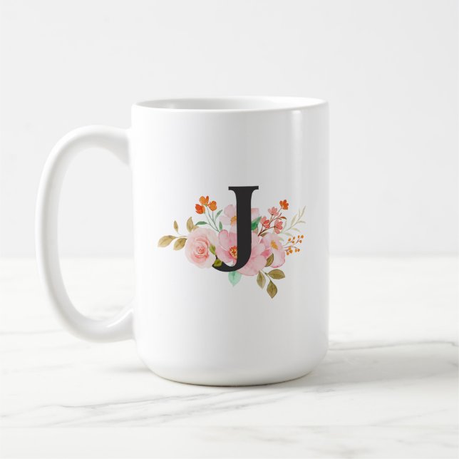 Buchstabe J Kaffeetasse (Links)