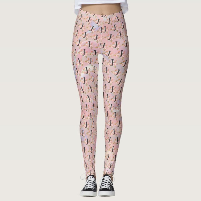 Buchstabe J Leggings (Vorderseite)