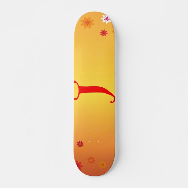 Buchstabe J Skateboard (Vorne)