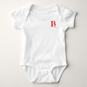 Buchstabe K Baby Strampler