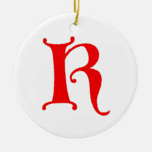 Buchstabe K Ornament