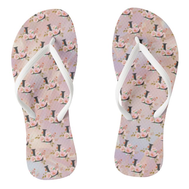 Buchstabe L Flip Flops (Fußbett)