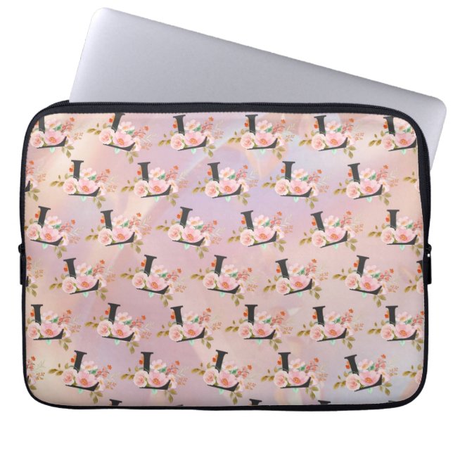 Buchstabe L Laptopschutzhülle (Vorderseite)