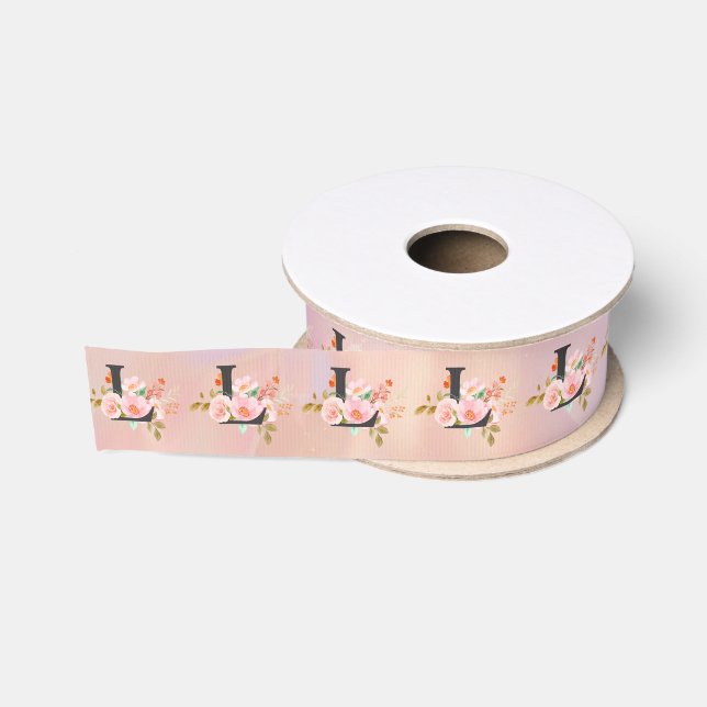 Buchstabe L Ripsband (Spule)