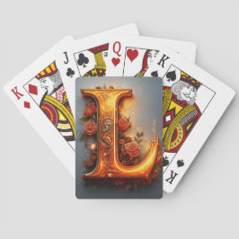 Buchstabe L Spielkarten