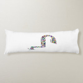 Buchstabe 'LAMED' Seitenschläferkissen