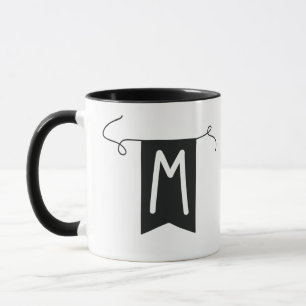 Buchstabe „M“ Becher  Tasse