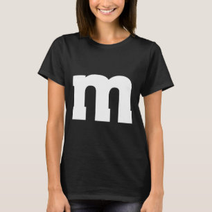 Buchstabe M Großalphabet T-Shirt