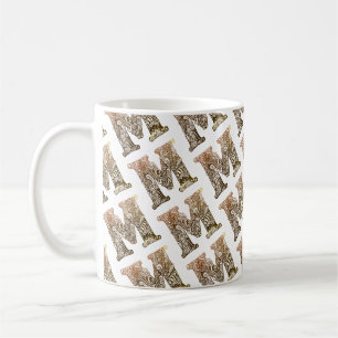 Buchstabe "M" Kaffeetasse