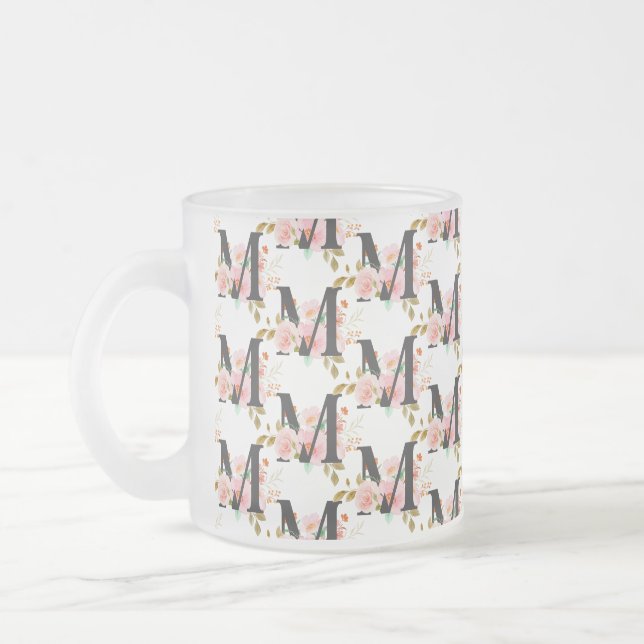 Buchstabe M Mattglastasse (Links)