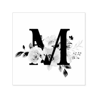 Buchstabe M Permastempel