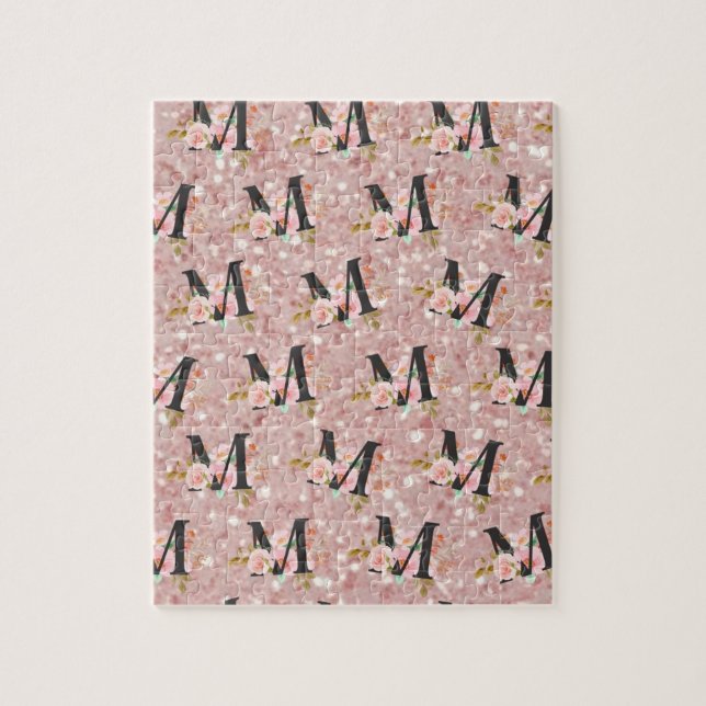 Buchstabe M Puzzle (Vertikal)