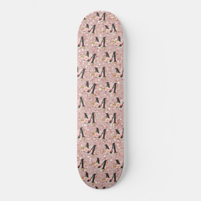 Buchstabe M Skateboard (Vorderseite)