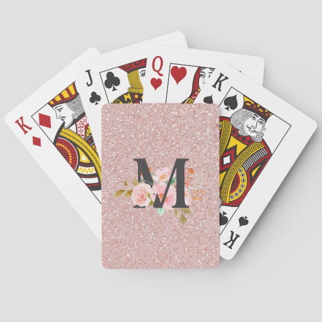 Buchstabe M Spielkarten (Rückseite)