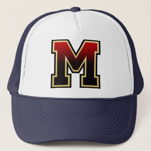 Buchstabe "M " Truckerkappe