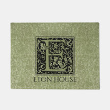 Buchstabe-Monogramm des Buchstabe-E erstes