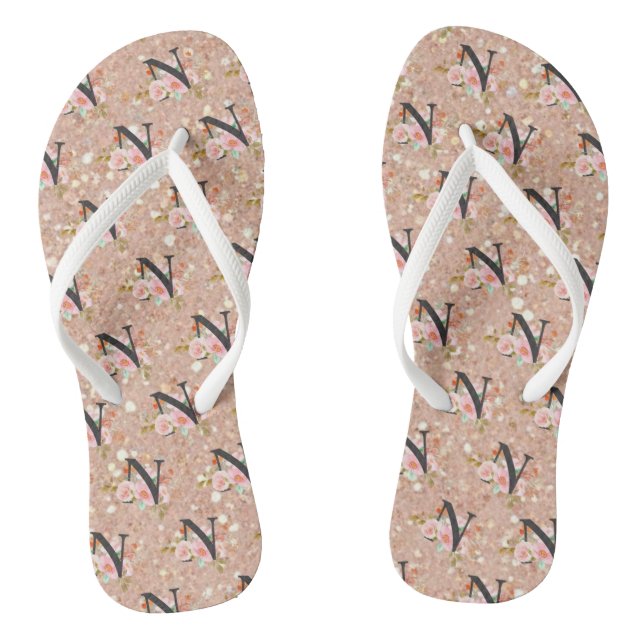 Buchstabe N Flip Flops (Fußbett)