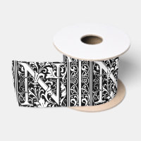 Buchstabe N Mittelalterliche Monogramm-Kunst Neue