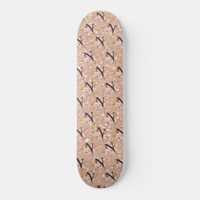 Buchstabe N Skateboard (Vorderseite)