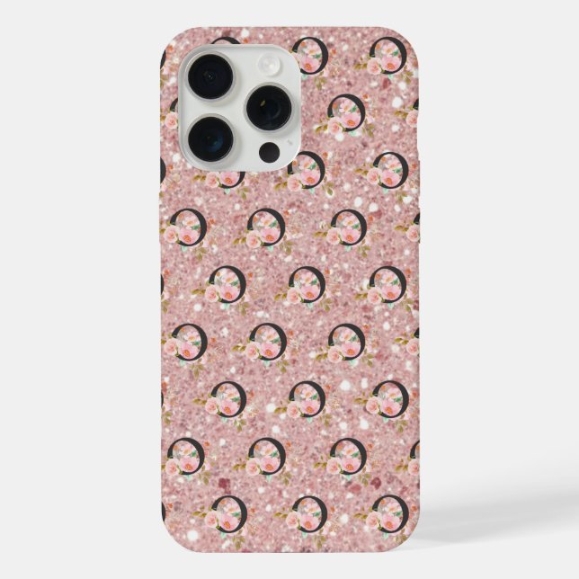 Buchstabe O iPhone Hülle (Rückseite)