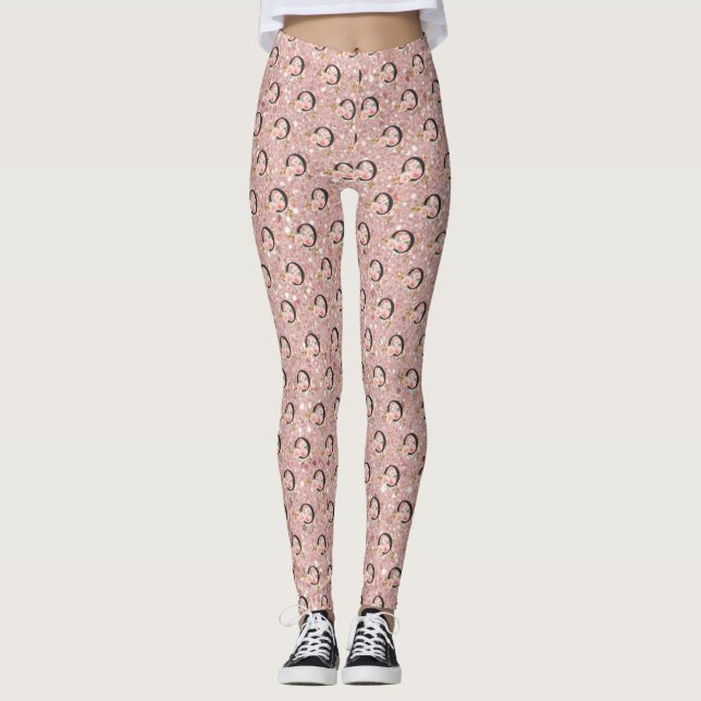 Buchstabe O Leggings (Vorderseite)